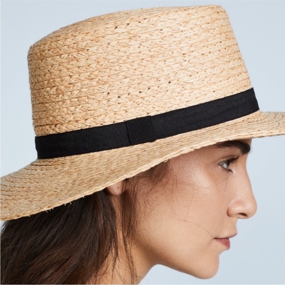 Hat Attack Raffia Braid Boater Hat main image 5